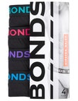 Bonds Hipster Brief, 4-Pack, Black product photo View 03 S