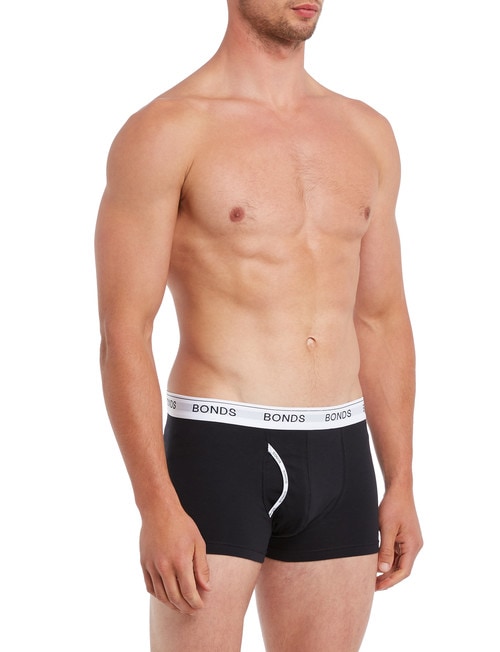 Bonds Guyfront Trunk, 3-Pack, Black product photo