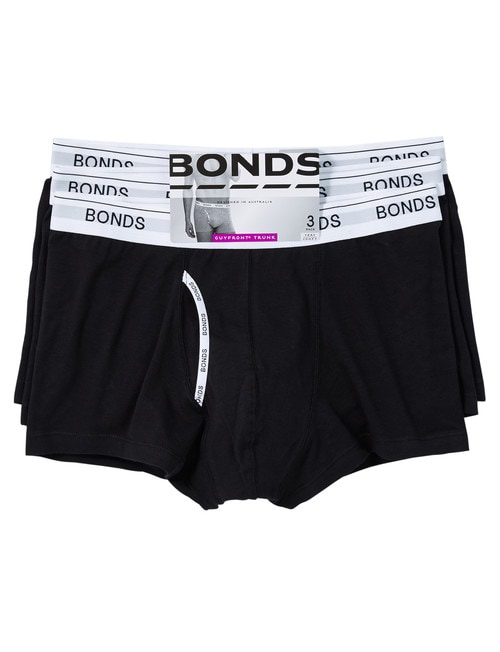 Bonds Guyfront Trunk, 3-Pack, Black product photo View 03 L