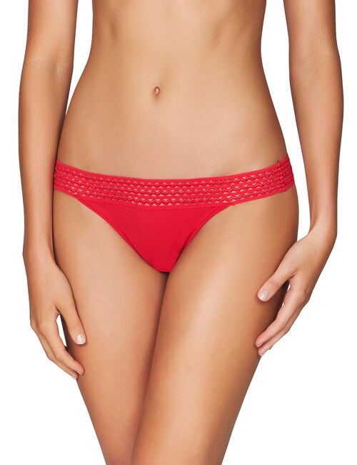 Heidi Klum Intimates Forever Forget-Me-Not Bikini Brief, Lipstick Red product photo