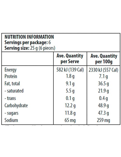 Hamlet Gourmet Milk Choc Sea Salt, 150g product photo View 02 L