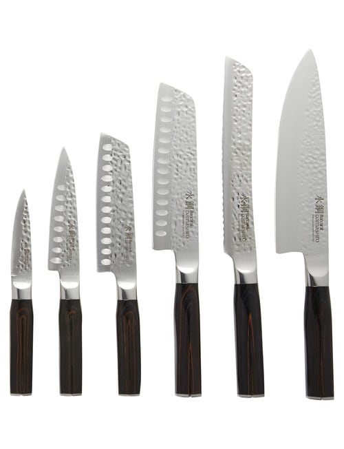 Baccarat Damashiro Shi Set of 7 Knife Block product photo View 03 L