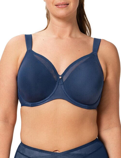 Triumph True Shape Sensation Minimizer Bra, Deep Water, C-F product photo