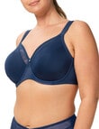 Triumph True Shape Sensation Minimizer Bra, Deep Water, C-F product photo View 03 S
