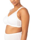 Triumph Endless Comfort Wirefree Bra, White, D-F product photo View 03 S