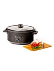 Russell Hobbs 7 Litre Slow Cooker, Matte Black, RHSC7 product photo View 03 S