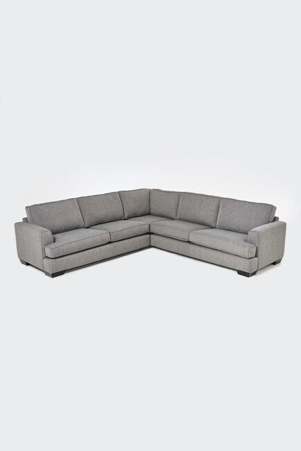 LUCA Furniture Max Fabric Corner Sofa, Slate product photo