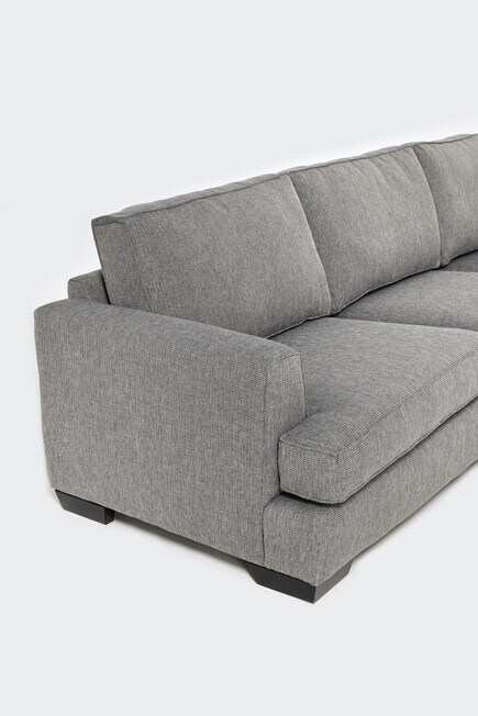 LUCA Furniture Max Fabric Corner Sofa, Slate product photo View 04 L