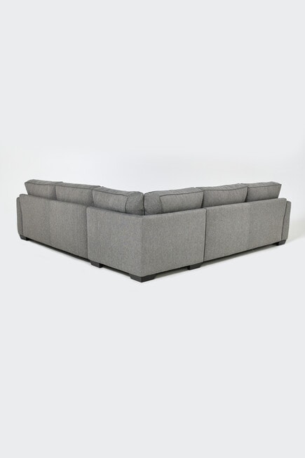 LUCA Furniture Max Fabric Corner Sofa, Slate product photo View 05 L