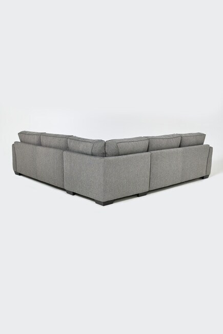 LUCA Furniture Max Fabric Corner Sofa, Slate product photo View 05 L
