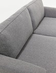 LUCA Furniture Max Fabric 2.5 Seater Sofa, Slate product photo View 03 S