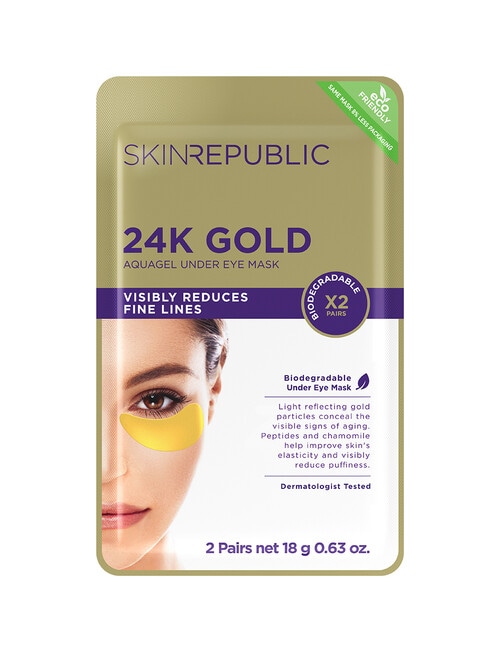 Skin Republic GOLD Hydrogel Undereye Patchs 2-Set product photo