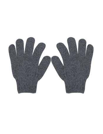 Simply Essential Charcoal Infused Exfoliating Gloves product photo