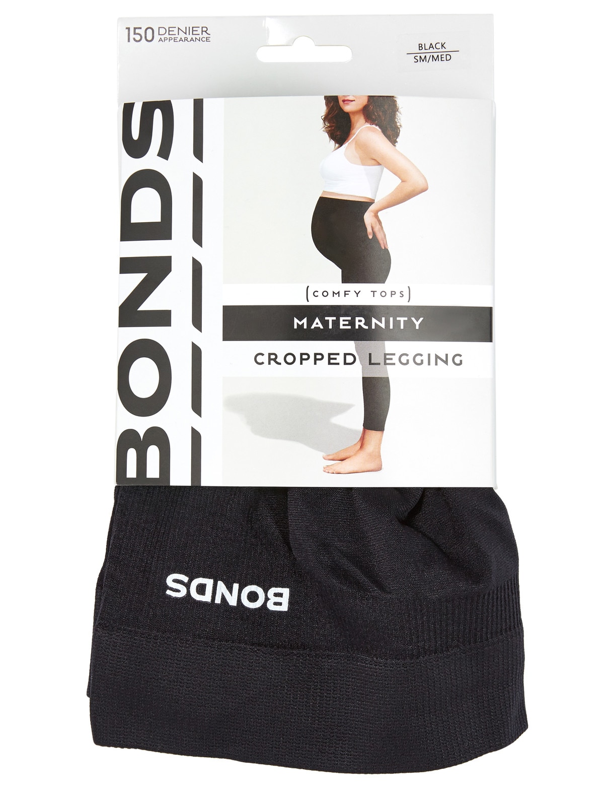 Bonds Maternity Legging Crop Black - Hosiery