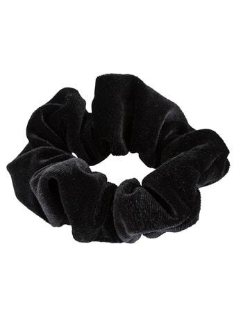 Mae Elastic Scrunchie Black Velvet product photo