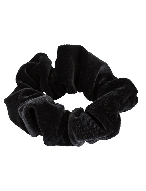 Mae Elastic Scrunchie Black Velvet product photo