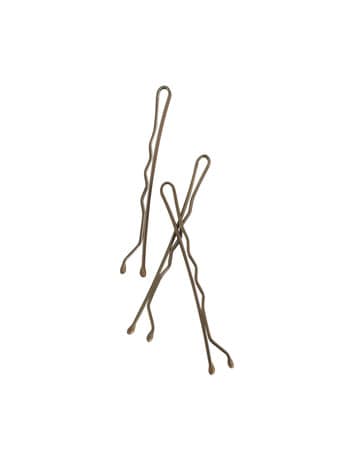 Mae Bobby Pins, Super Grip, 4.5cm, Brown, Set-of-80 product photo