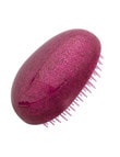 Mae D-Tangler Egg Brush, Pink Glitter product photo