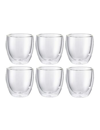 Bodum Pavina Double Wall Cups, Set of 6, 250ml product photo