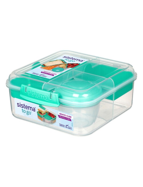 Sistema To Go Bento Cube, 1.25L, Assorted Colours product photo