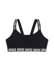 Bonds Sport Performance Crop Top, Black product photo