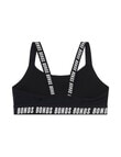 Bonds Sport Performance Crop Top, Black product photo View 02 S