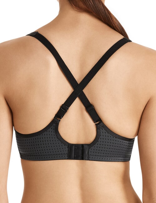 Berlei Electrify Contour Sports Bra, Black, B-DD product photo View 03 L
