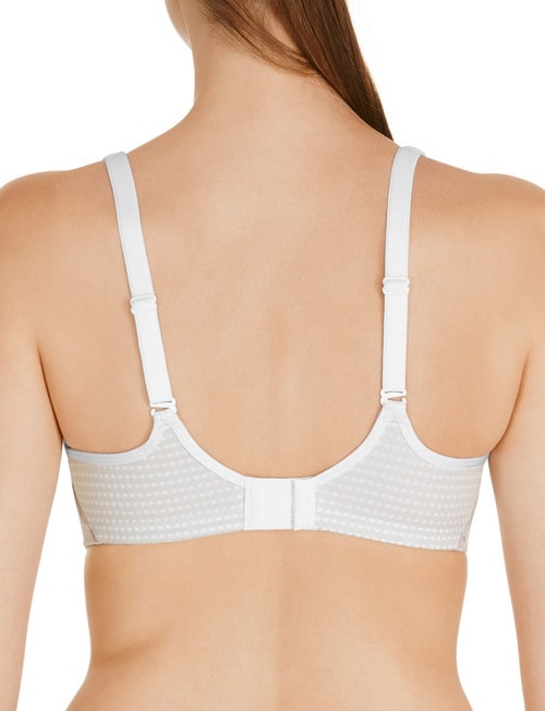 Berlei Electrify Contour Sports Bra, White, B-DD product photo View 02 L