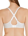 Berlei Electrify Contour Sports Bra, White, B-DD product photo View 03 S