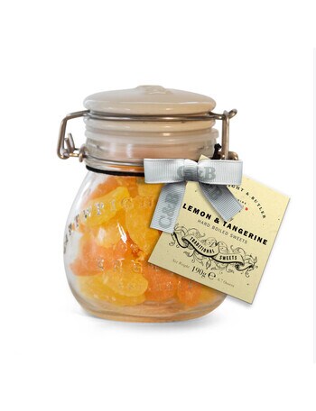Cartwright & Butler Lemon & Tangerine Sweets Jar, 190g product photo
