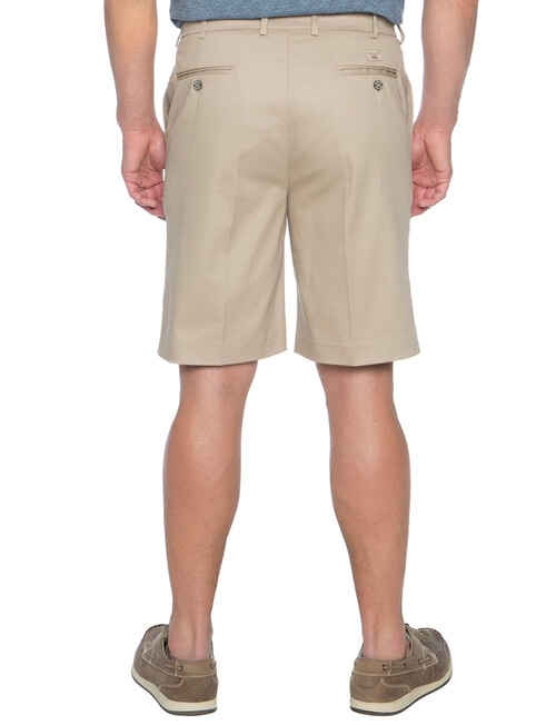 Savane Freedom Flat Front Short, Beige product photo View 02 L