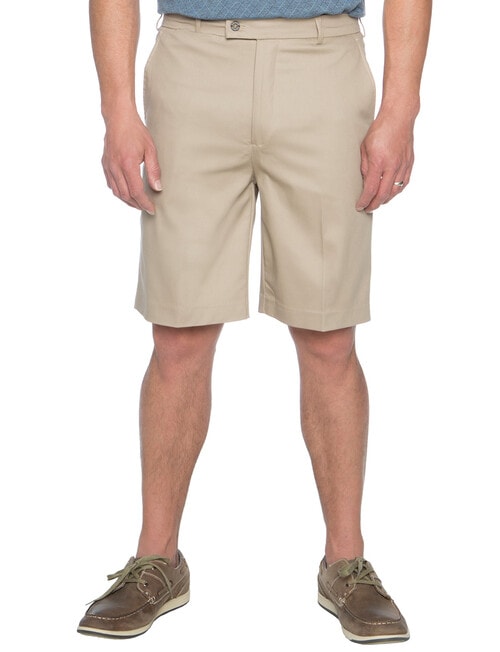 Savane Freedom Flat Front Short, Beige product photo