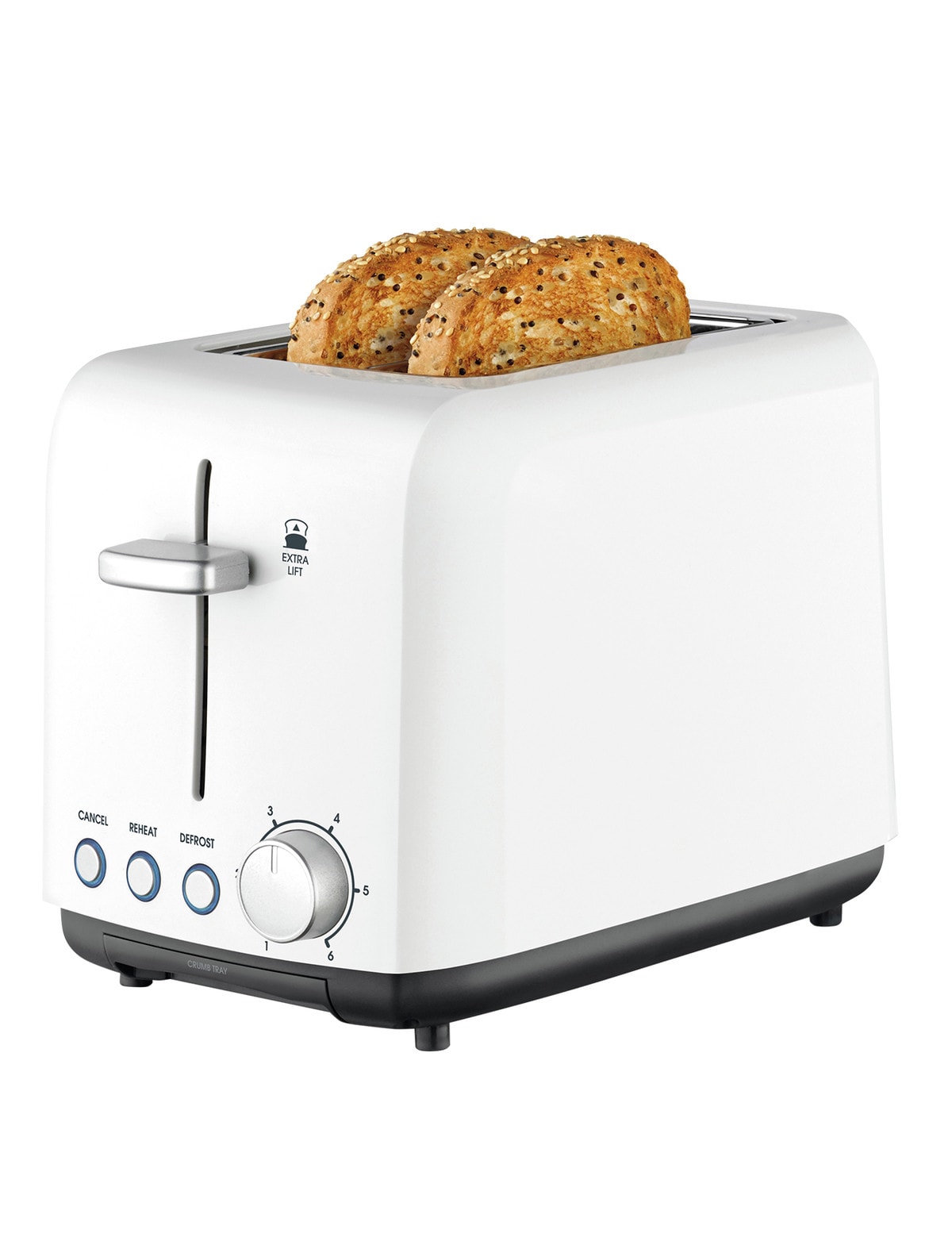 Kambrook Perfect Fit 2Slice Toaster, KTA120WHT Toasters