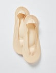 Simon De Winter 2-Pack Padded Arch Footlet Nude product photo