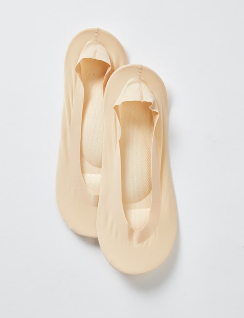 Simon De Winter 2-Pack Padded Arch Footlet Nude product photo