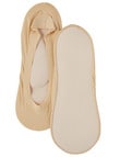 Simon De Winter 2-Pack Padded Arch Footlet Nude product photo View 03 S