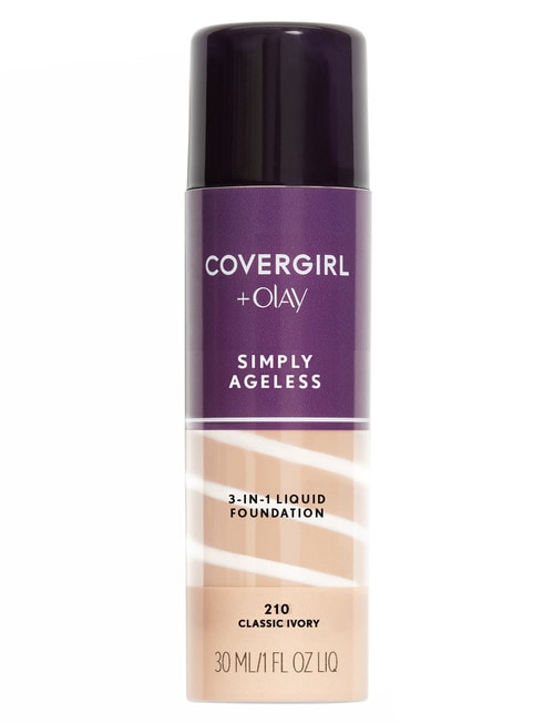 COVERGIRL Olay Simply Ageless 3-In-1 Liquid Foundation, 30ml product photo
