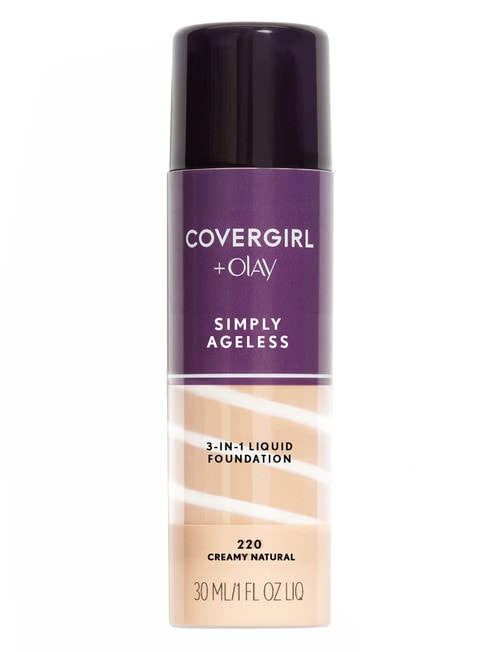 COVERGIRL Olay Simply Ageless 3-In-1 Liquid Foundation, 30ml product photo