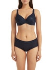 Berlei Barely There Lace T-Shirt Bra, Navy, A-DD product photo View 03 S