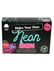 Satzuma Make Your Own Neon Sign, Assorted Pink/Blue product photo