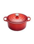 Le Creuset Signature Round Casserole, 20cm, Cerise product photo