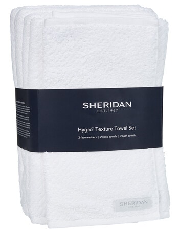 Sheridan Hygro Towel Set, White product photo