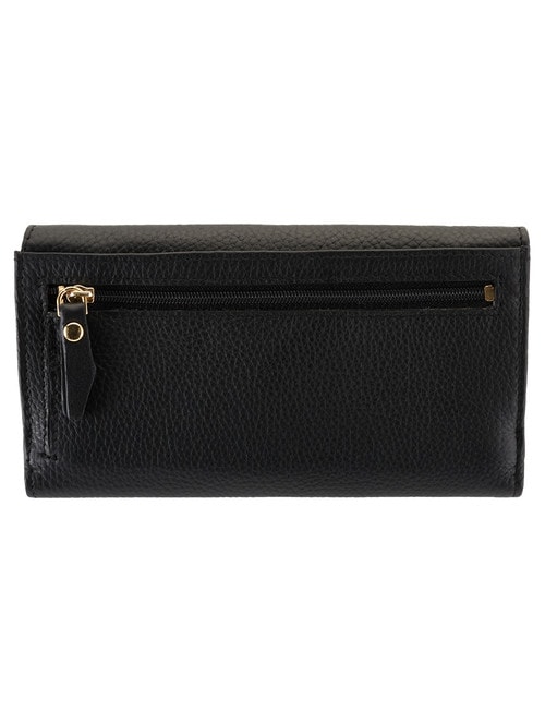 Carte Leather Trifold Wallet, Black product photo View 03 L