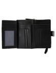 Carte Leather Tab & Dome Wallet, Black product photo View 03 S