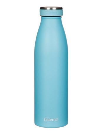 Sistema Hydrate Stainless Steel Bottle, 500ml, Assorted Colours product photo
