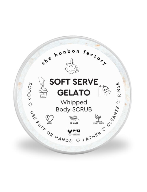 The Bonbon Factory Soft Serve Gelato Scrub, 160ml product photo View 03 L
