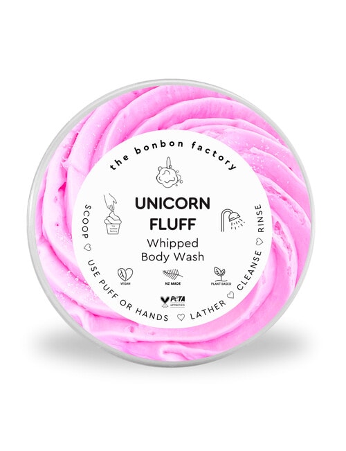 The Bonbon Factory Unicorn Fluff - Body Wash & Shave Mousse, 200ml product photo View 03 L
