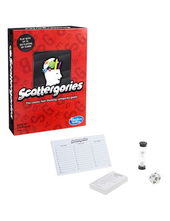 Hasbro Games Scattergories product photo