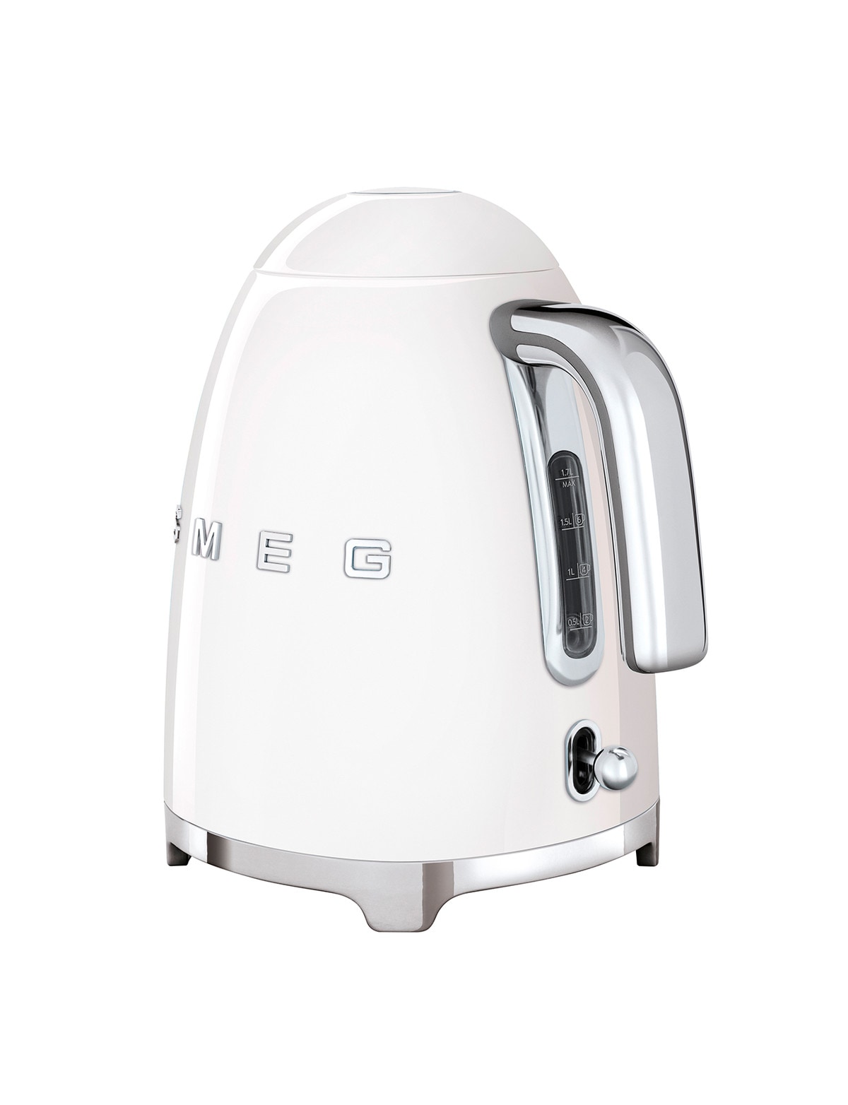 Smeg Electric Kettle, White, KFL03 Kettles & Jugs