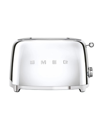 Smeg 2 Slice Toaster, Stainless Steel, TSF01 product photo